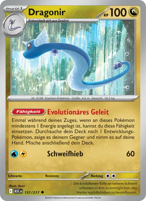 Dragonair [Evolutionary Guidance | Tail Snap]