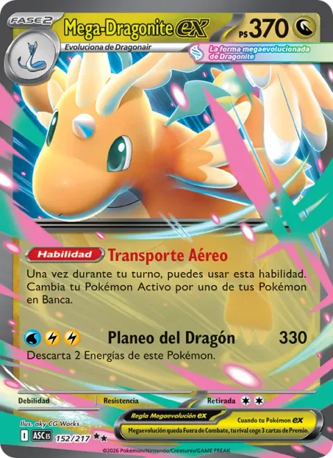 Mega Dragonite ex [Sky Transport | Ryuno Glide]