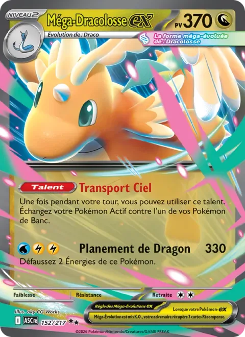 Mega Dragonite ex [Sky Transport | Ryuno Glide]