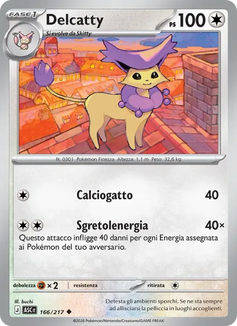 Delcatty [Cat Kick | Energy Crush]