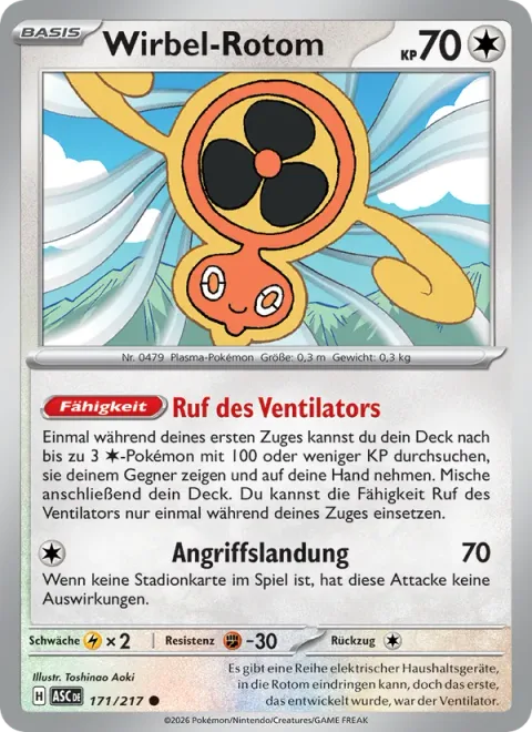 Fan Rotom [Fan Call | Assault Landing]