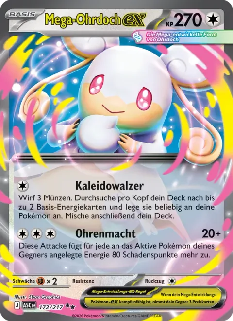 Mega Audino ex [Kaleidowaltz | Ear Force]