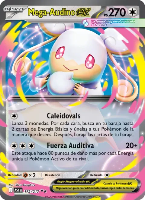 Mega Audino ex [Kaleidowaltz | Ear Force]