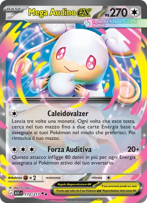 Mega Audino ex [Kaleidowaltz | Ear Force]