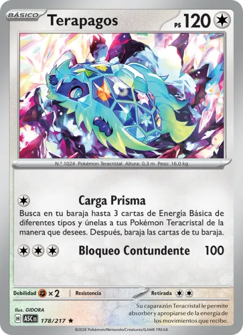 Terapagos [Prism Charge | Hard Tackle]