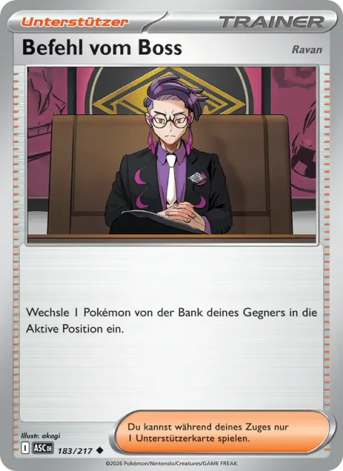 Boss's Orders - Corbeau