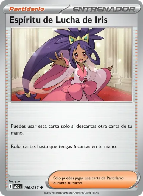 Iris's Fighting Spirit