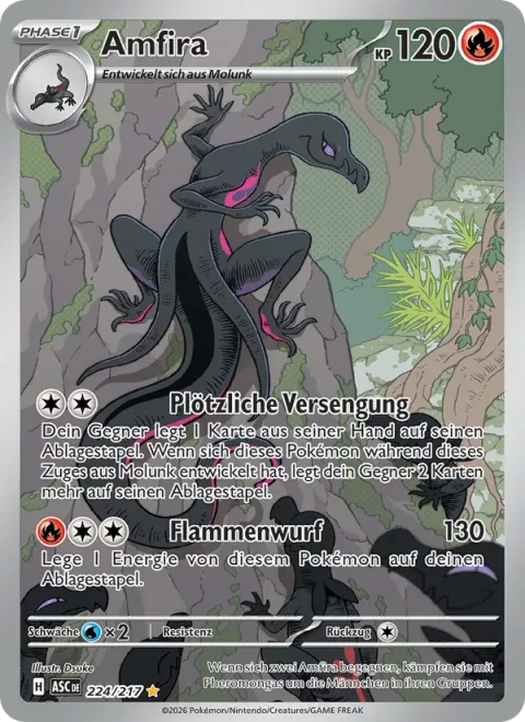 Salazzle [Sudden Scorching | Flamethrower]