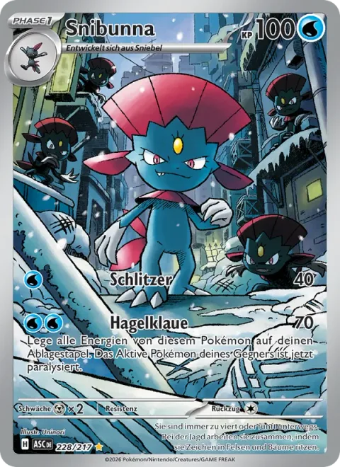 Weavile [Slash | Hail Claw]