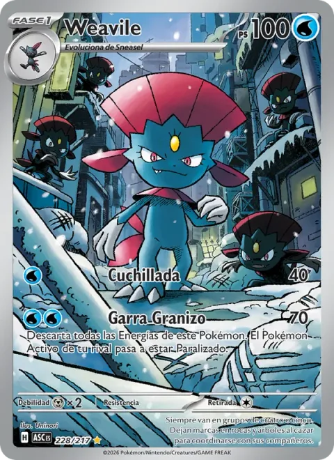 Weavile [Slash | Hail Claw]