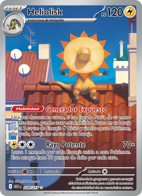 Heliolisk [Frilled Generator | Powerful Bolt]