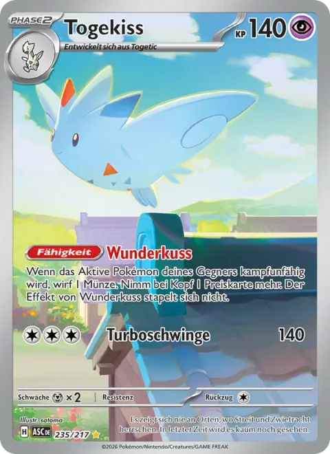 Togekiss [Wonder Kiss | Speed Wing]