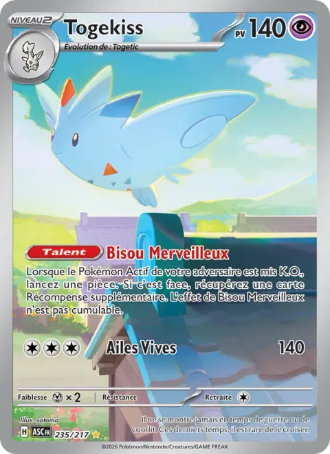Togekiss [Wonder Kiss | Speed Wing]