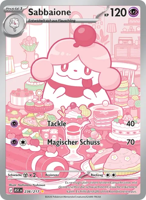 Slurpuff [Tackle | Magical Shot]