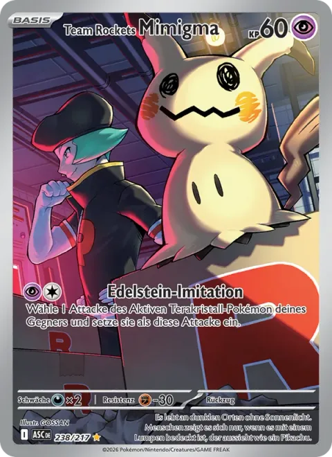 Team Rocket's Mimikyu [Gemstone Mimicry]