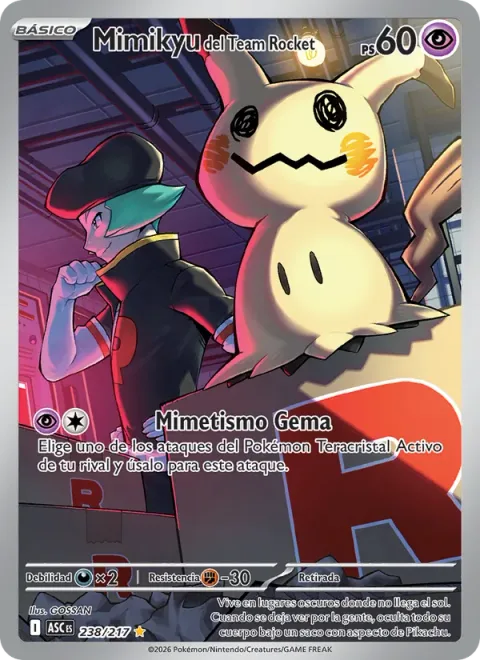 Team Rocket's Mimikyu [Gemstone Mimicry]