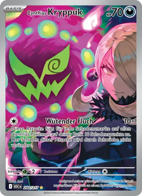 Cynthia's Spiritomb [Raging Curse]