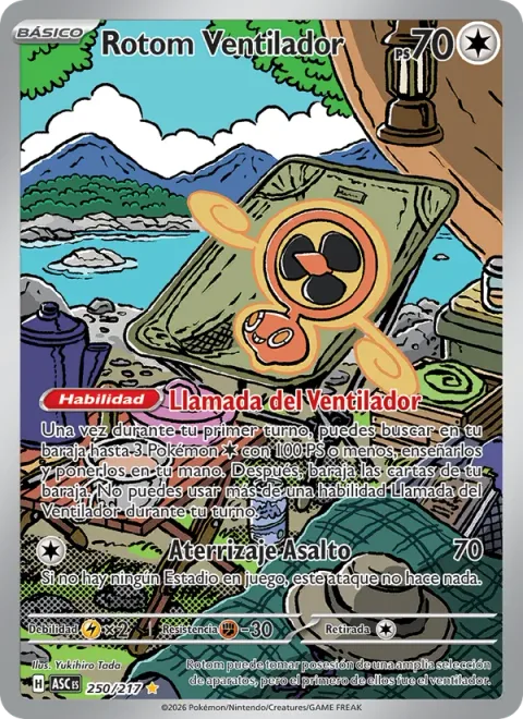 Fan Rotom [Fan Call | Assault Landing]