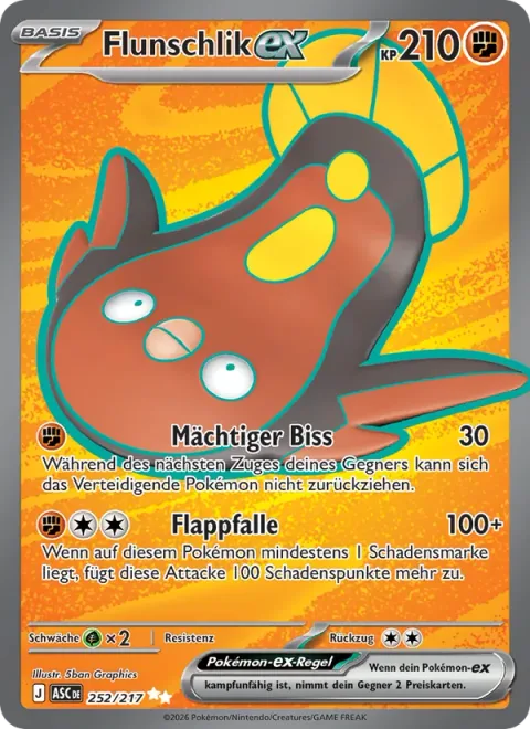 Stunfisk ex [Big Bite | Flopping Trap]