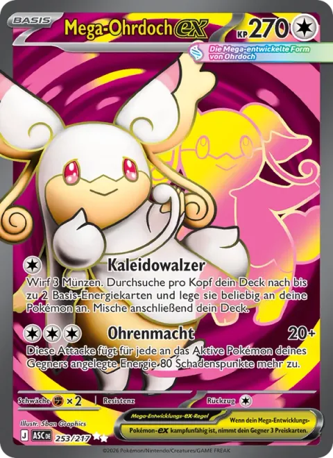 Mega Audino ex [Kaleidowaltz | Ear Force]