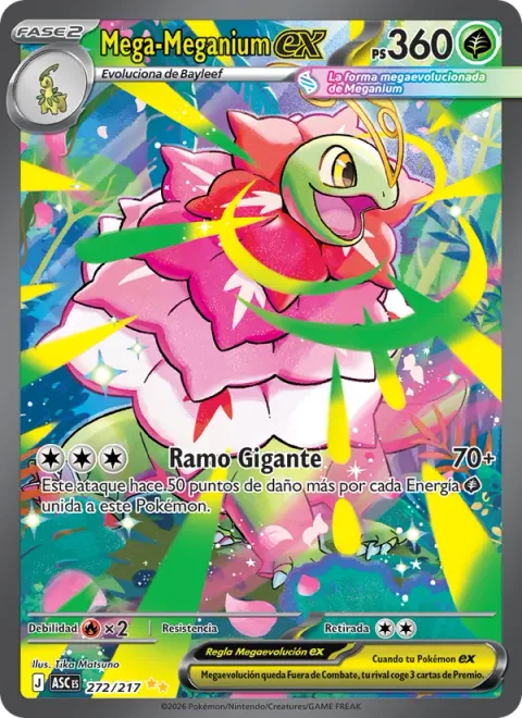 Mega Meganium ex [Giant Bouquet]