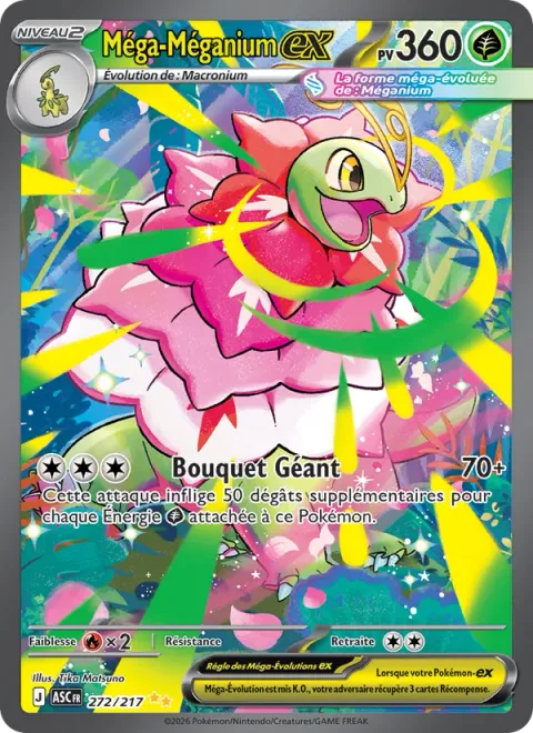 Mega Meganium ex [Giant Bouquet]