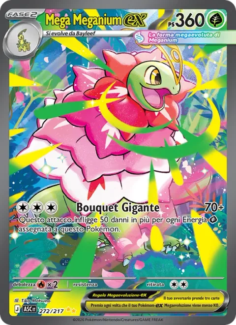 Mega Meganium ex [Giant Bouquet]