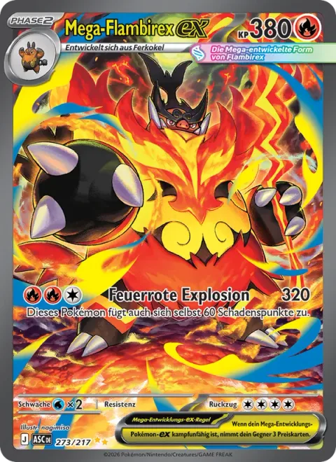Mega Emboar ex [Crimson Blast]