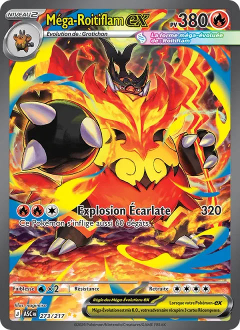 Mega Emboar ex [Crimson Blast]