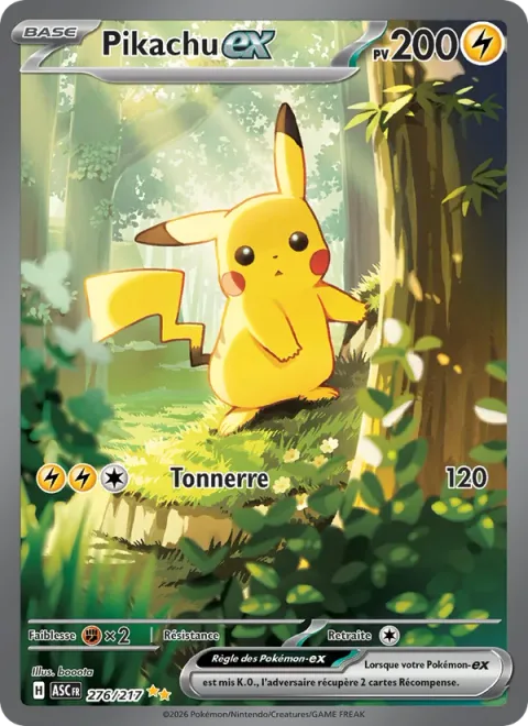 Pikachu ex [Thunderbolt]
