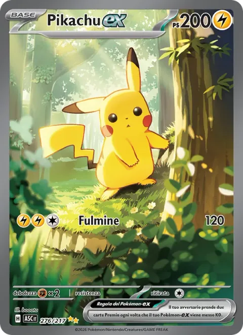 Pikachu ex [Thunderbolt]