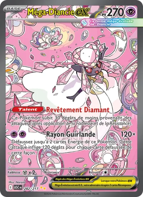 Mega Diancie ex [Diamond Coat | Garland Ray]