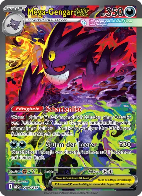 Mega Gengar ex [Shadowy Concealment | Void Gale]
