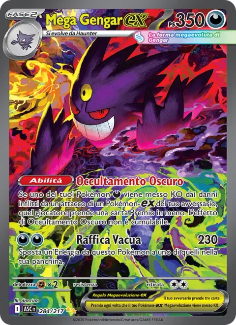 Mega Gengar ex [Shadowy Concealment | Void Gale]