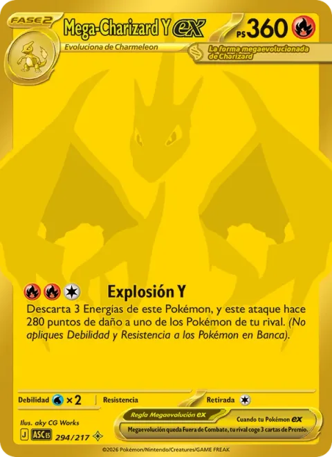 Mega Charizard Y ex [Explosion Y]