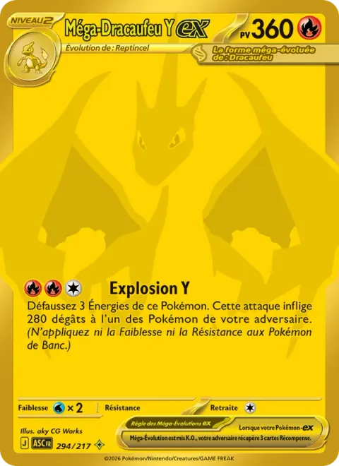 Mega Charizard Y ex [Explosion Y]