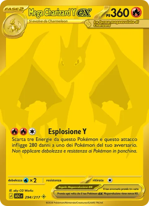Mega Charizard Y ex [Explosion Y]