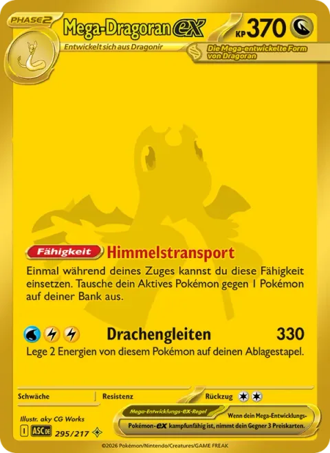 Mega Dragonite ex [Sky Transport | Ryuno Glide]