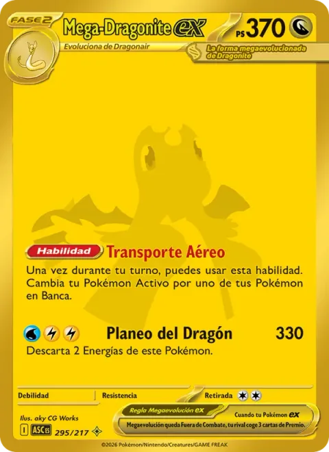 Mega Dragonite ex [Sky Transport | Ryuno Glide]