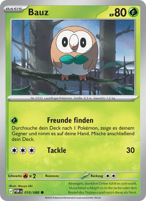 Rowlet [Find a Friend | Tackle]