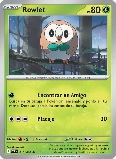 Rowlet [Find a Friend | Tackle]