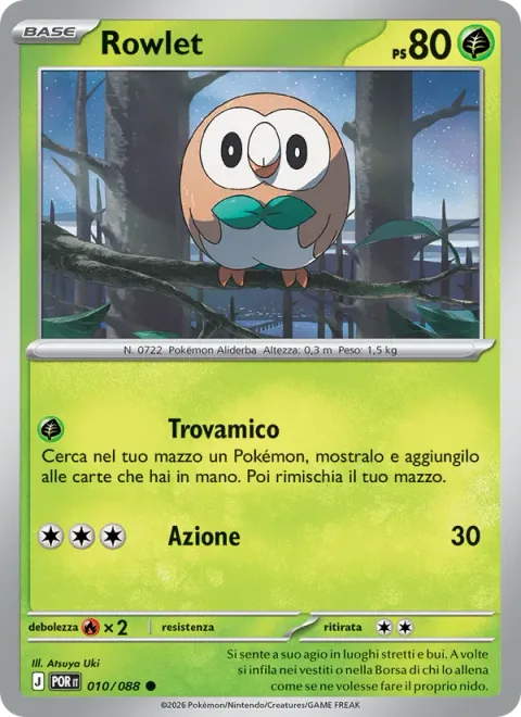 Rowlet [Find a Friend | Tackle]