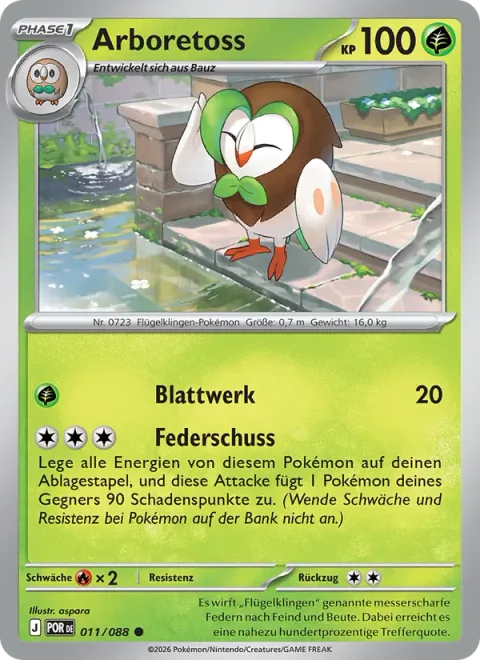 Dartrix [Leafage | Feather Shot]