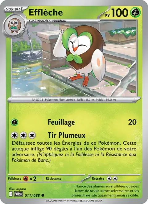 Dartrix [Leafage | Feather Shot]
