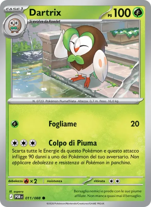 Dartrix [Leafage | Feather Shot]