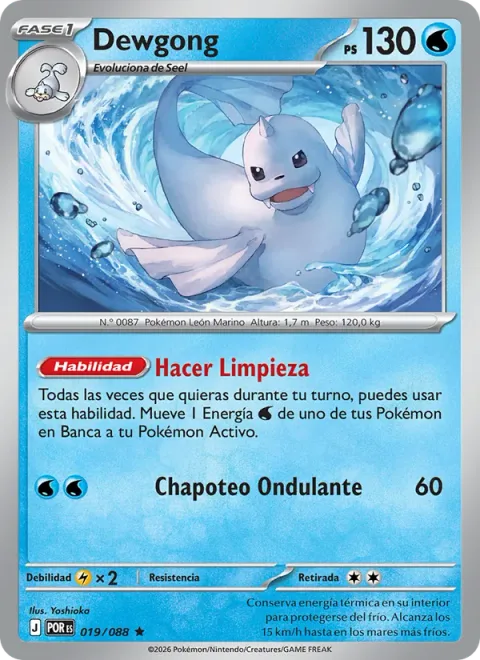 Dewgong [Wash Out | Wave Splash]