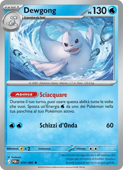 Dewgong [Wash Out | Wave Splash]