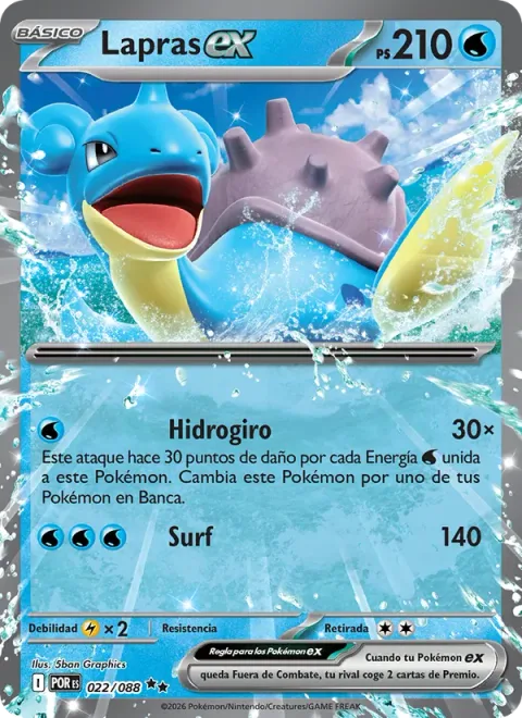 Lapras ex [Hydro Turn | Surf]