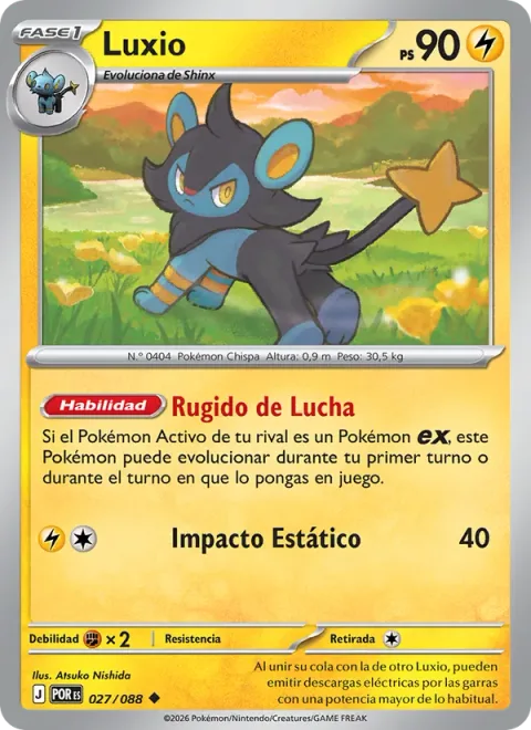 Luxio [Fighting Roar | Static Shock]