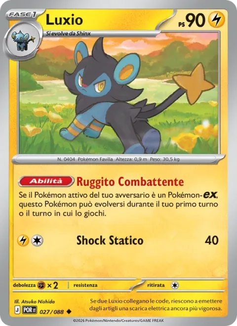 Luxio [Fighting Roar | Static Shock]